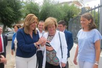 Susana Díaz: A Iglesias "le queda afiliarse al PSOE" tras reivindicar a Zapatero