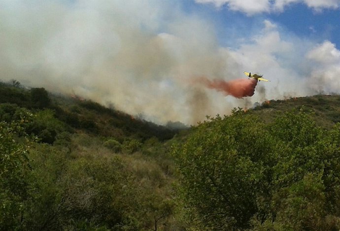 Incendio en Bolbaite