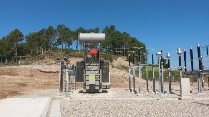 Subestación Solsona de Endesa, en Olius