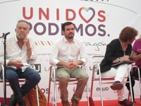 Garzón (IU), partidario de que Reino Unido se quede en Europa "pero en mismas condiciones"