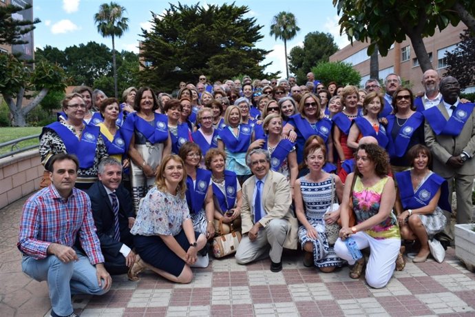 Unos 1.000 mayores participaron en  aulas universitarias de la Junta en Málaga