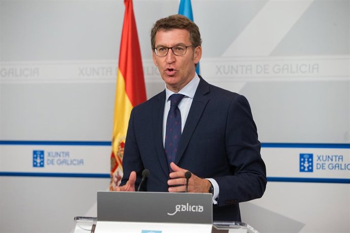Alberto Núñez Feijóo comparecerá en rolda de prensa para dar conta dos asuntos t
