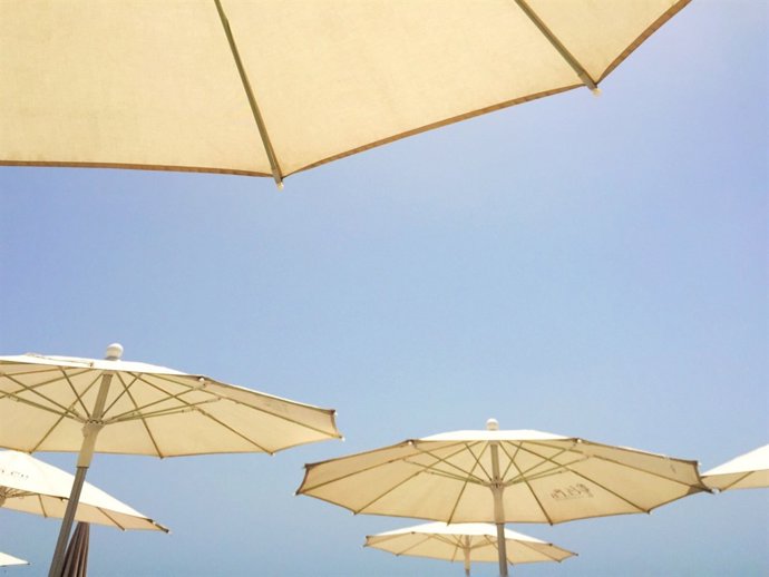 Sombrillas de playa