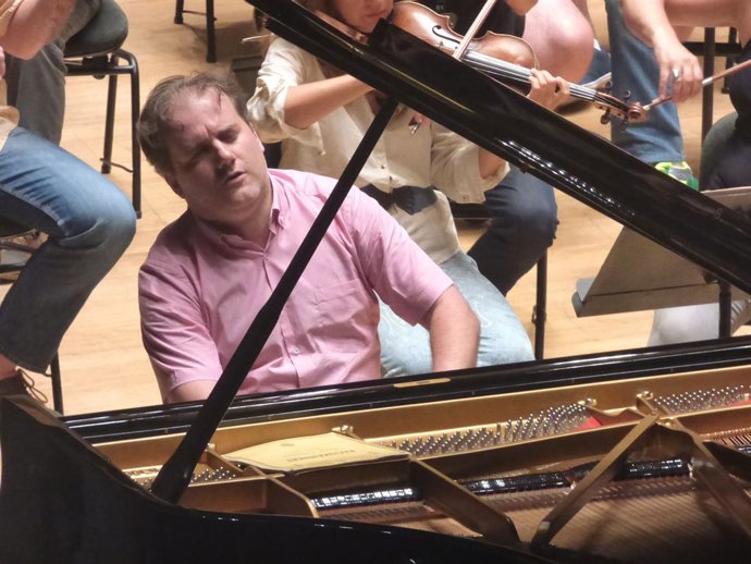 Ensayo de la O.V y Josu de Solaun