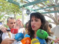 Rodríguez: Mejorar la imagen de Podemos no se logra "sólo con TV, sino pateando Andalucía"