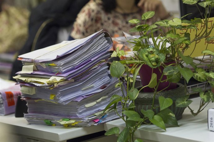 Oficinas de la Audiencia Provincial de la Comunidad de Madrid, justicia, legajos