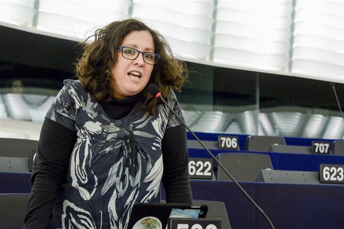 La eurodiputada de Podemos Estefanía Torres 