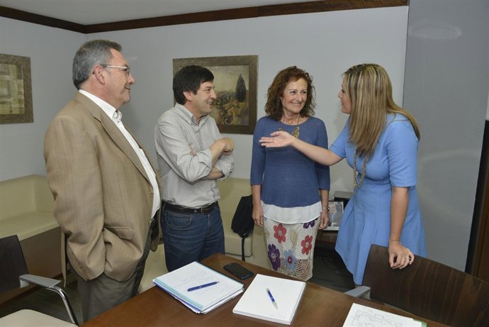 Reunión para el cento de salud.