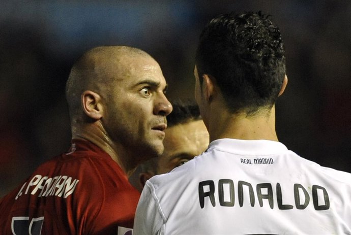 Walter Pandiani y Cristiano Ronaldo