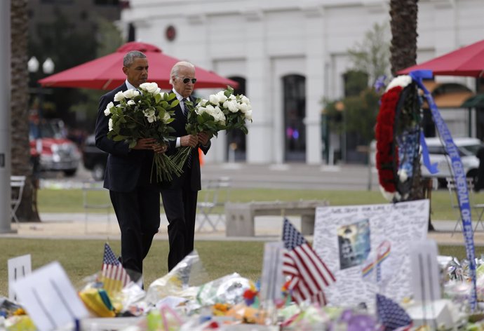 Obama y Biden homenajean a las víctimas del ataque de Orlando