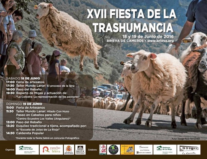 Cartel Feria de la Trashumancia de Brieva