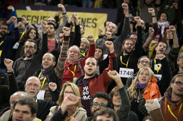 MIlitantes de la CUP