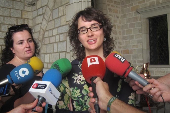 La presidenta de TMB y concejal de Movilidad de Barcelona, Mercedes Vidal