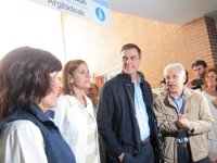 Sánchez apoya el ascenso de Osasuna a Primera División tras su visita a Pamplona