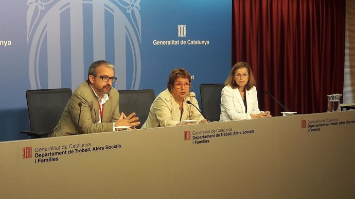Josep Ginesta, Dolors Bassa y Mercè Garau