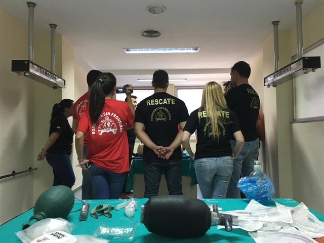 Bomberos sin Fronteras cursos hospitales Málaga