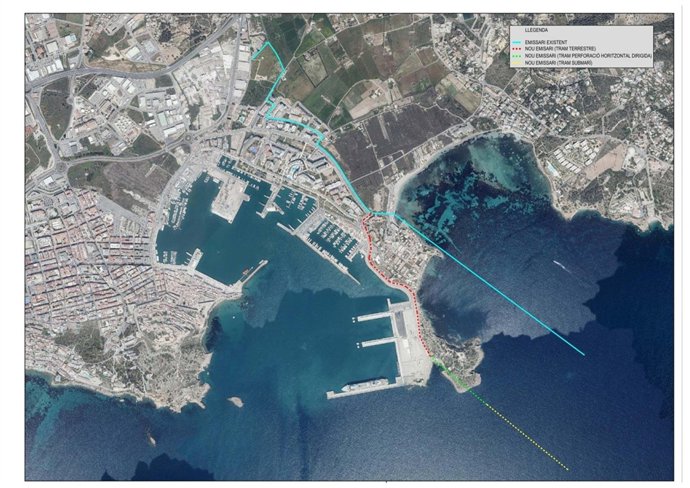 Proyecto del nuevo emisario de Talamanca