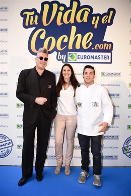 Presentación de la campaña 'Tu vida y el coche' con Loquillo y Carlos Maldonado