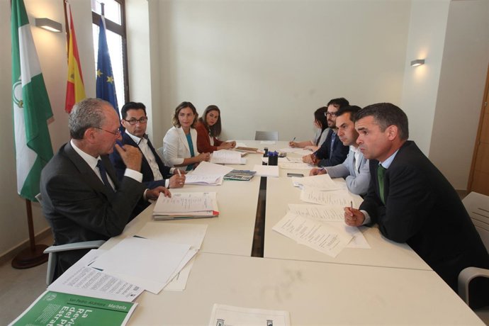 Francisco de la Torre y José Bernal  en un encuentro 