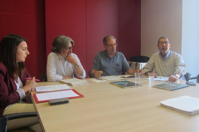 Vicenç Tarrats, Pancho Fernández, Juanjo Casado y Mireia Recio