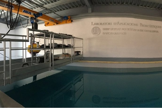 Tanque del túnel acústico de la UPC