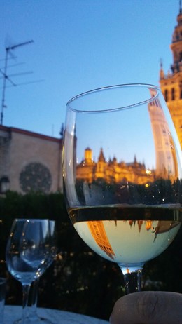 Cata de vinos en el Hotel Doña María