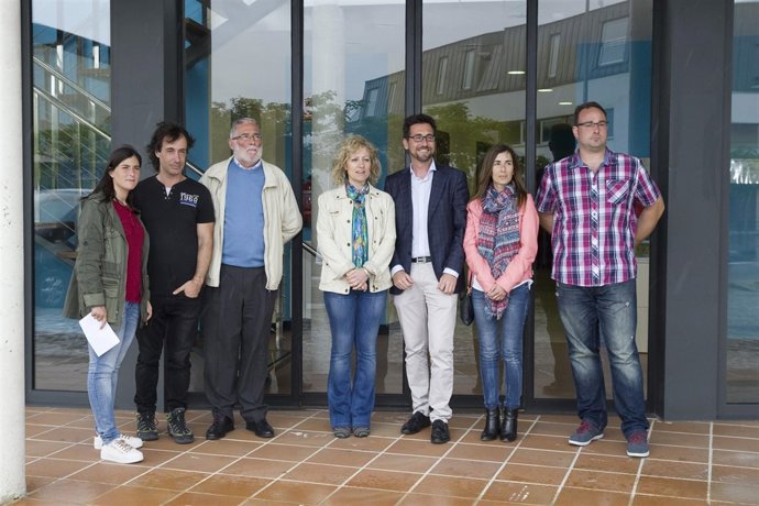 Díaz Tezanos y Ramón Ruiz realizan visita institucional a Colindres