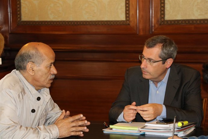 Delegado frente polisario y Markel Olano