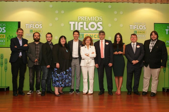 La ONCE entrega los XVIII Premios Tiflos de Periodismo