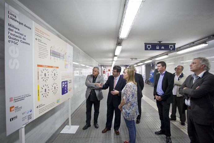 La estación de Quatre Camins de Sant Vicenç dels Horts tendrá más trenes