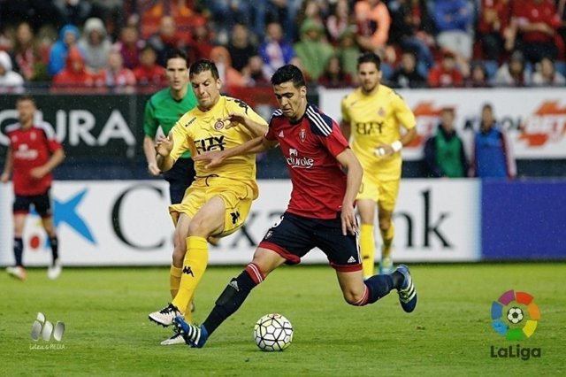 Osasuna y Girona pelean por el ascenso a Primera