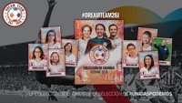 Unidos Podemos presenta los cromos de su 'Dream Team': Iglesias de portero y Garzón de 10