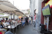 Rajoy disfruta en Tenerife de la victoria de España ante Turquía y 'clava' la porra: un 3-0