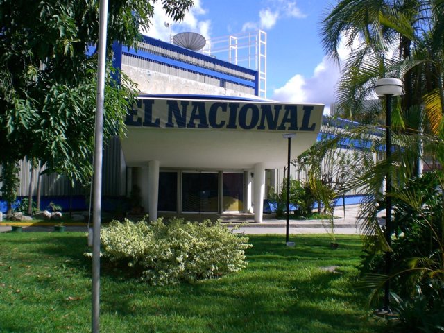 Sede del periódico 'El Nacional' de Venezuela