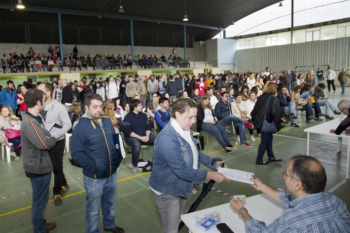 Aspirantes a las oposiciones de Secundaria