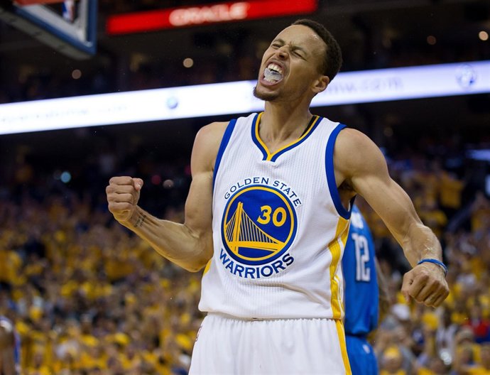 Stephen Curry en el Golden State Warriors - Oklahoma City Thunder