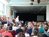 Clavijo (CC) pide ir "casa por casa" para que las "franquicias" no decidan sobre Canarias