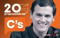 Elecciones 2016: 20 medidas clave del programa de Ciudadanos