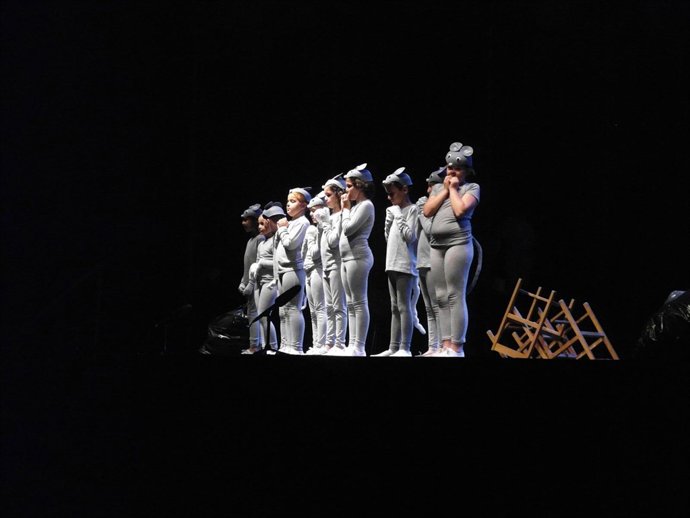 Obra representada por escolares en el marco del programa A Escena!