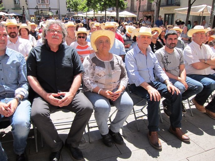 J.Tardà, A.Surra, E.Reyes y C.El Homrani (ERC). 