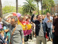 Garzón llama a un “esfuerzo” en el “sprint final” y ve a Galicia ejemplo de "movilización"