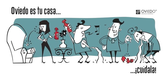 Campaña de seguridad ciudadana en OViedo