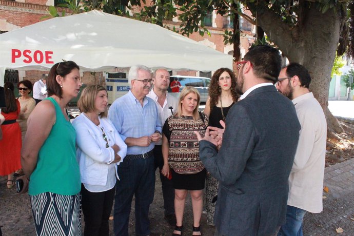 El vicepresidente de la Junta, Manuel Jiménez Barrios, en Jerez de la Frontera