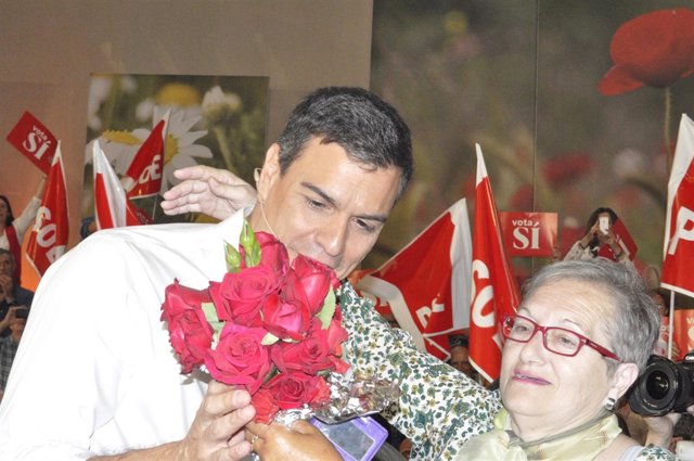 Pedro Sánchez en Zaragoza