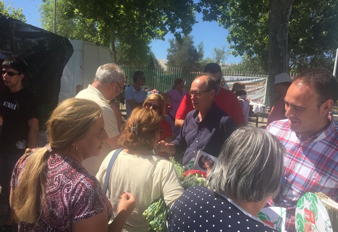 El candidato socialista por Huelva José Juan Díaz Trillo