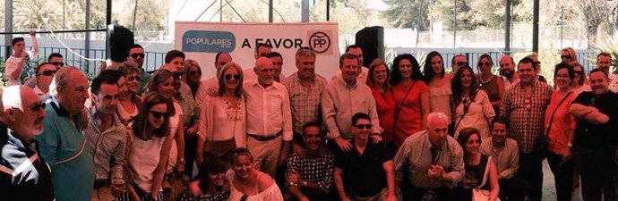 Almuerzo del PP de Jaén con agentes electorales