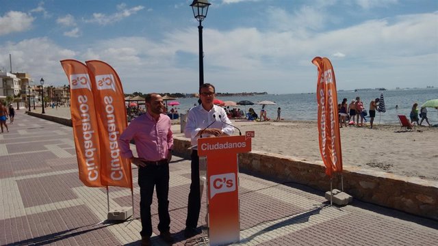El candidato al Congreso por Ciudadanos, Miguel Garaulet