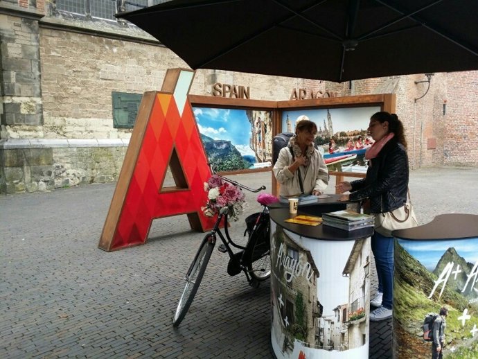 Promoción turística de Aragón en Utrecht.