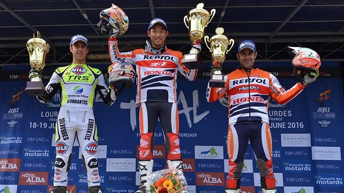 Fujinami da la sorpresa en Francia con Raga y Bou completando el podio
