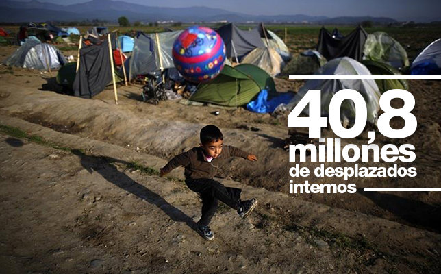 Informe de ACNUR sobre desplazados a nivel mundial